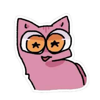 Sticker silly kittens - 4