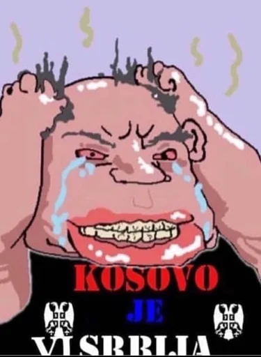 Стикер Serbhumans - 10