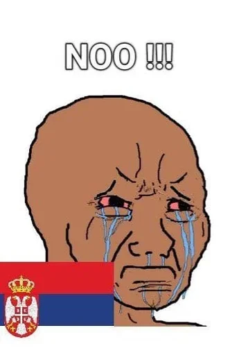 Стикер Serbhumans - 8