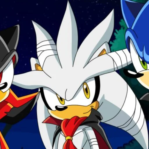 Silver the hedgehog by @sonic_the_hednehog - 