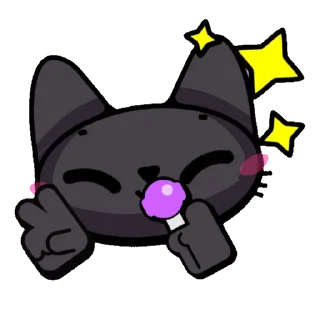 Стикер Пины Симбочки🐱 @LxNkek - 4