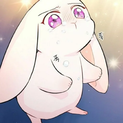 Стикер симбиоз между кроликом и чёрной пантерой - 11