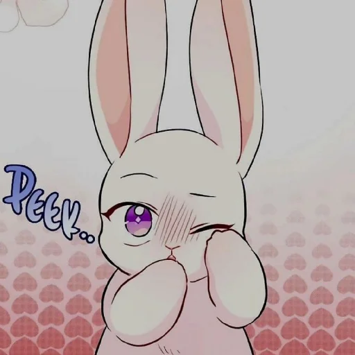 Стикер симбиоз между кроликом и чёрной пантерой - 4