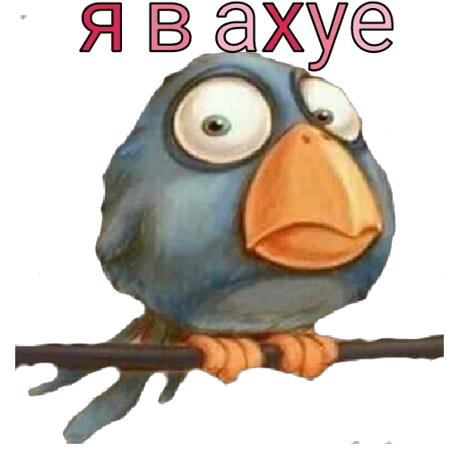 СМС мультфильм птица