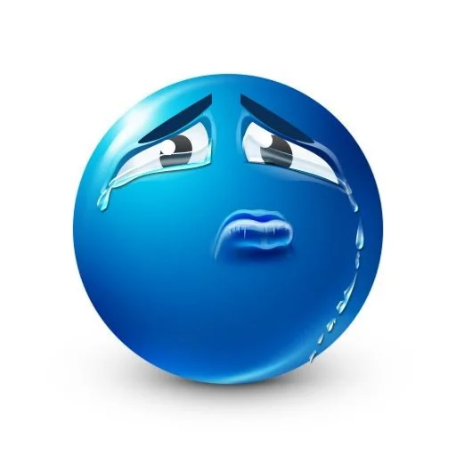 Sticker Sinij_smajl9 - 1