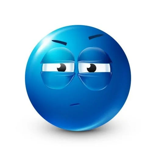 Sticker Sinij_smajl9 - 1