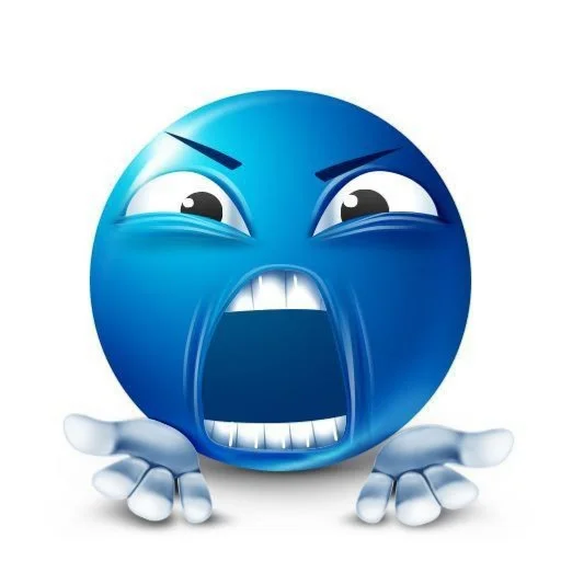 Sticker Sinij_smajl9 - 1