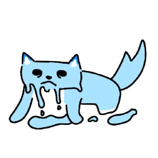 Sticker Синяя штука - 10