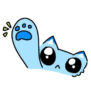 Sticker Синяя штука - 0