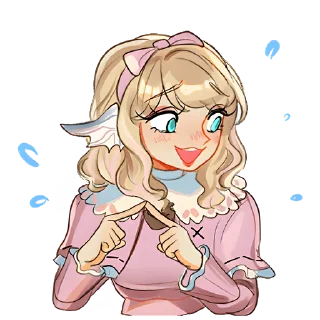 Стикер Сестра Амастелла @Nyasticks - 4