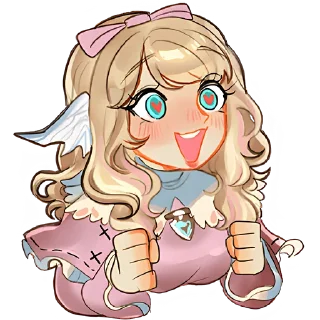 Стикер Сестра Амастелла @Nyasticks - 3