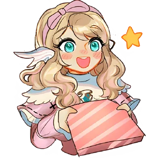 Стикер Сестра Амастелла @Nyasticks - 10