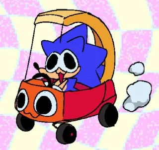 Sticker Соник @creativ_textbot - 0