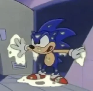 Sticker Соник @creativ_textbot - 8