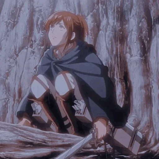 anime cartoon human face