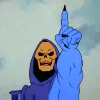 Стикер Skeletor - 7