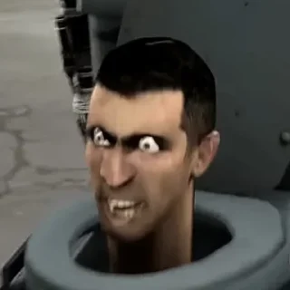 Sticker Шкибиди тоилет😰 - 0