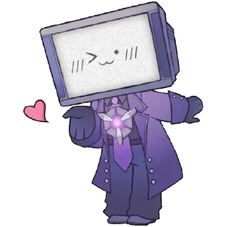 мультфильм эскиз пурпурный