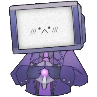 мультфильм пурпурный фиолетовый