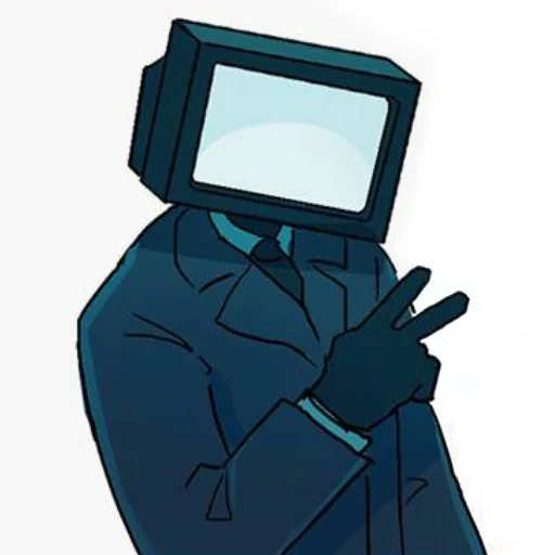 Sticker Skibidivdele - 1