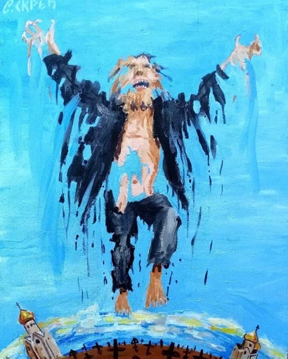 живопись рисование плавание