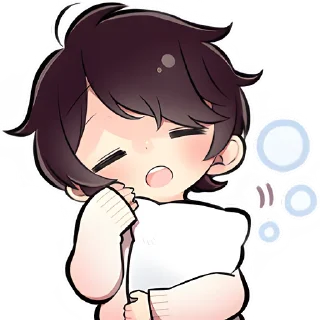 Sticker Скромный кун @Nyasticks - 6