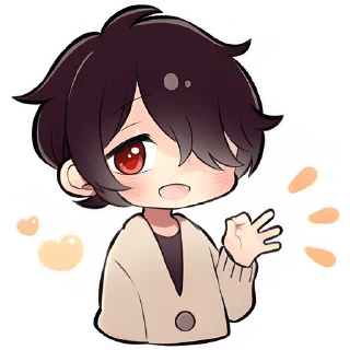 Sticker Скромный кун @Nyasticks - 10