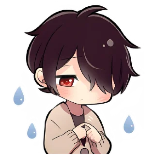 Sticker Скромный кун @Nyasticks - 11