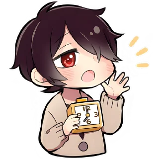 Sticker Скромный кун @Nyasticks - 9