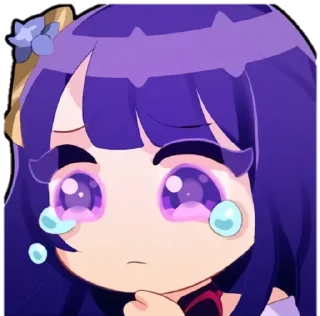 Sticker @anime_stickerr Райден - 8