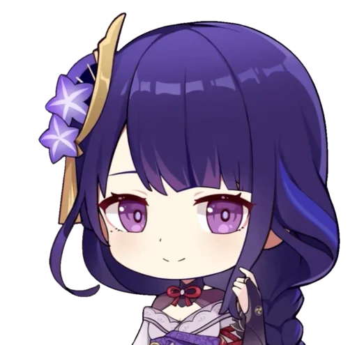 @anime_stickerr Райден - 