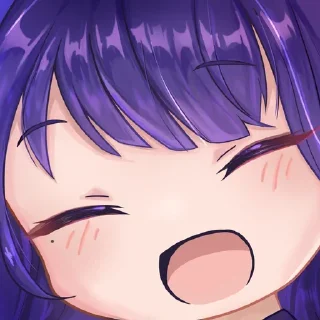 Sticker @anime_stickerr Райден - 7