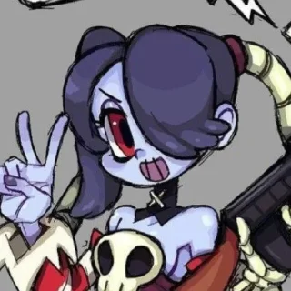 Sticker Skullgirls - 10