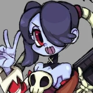 Sticker Skullgirls - 7
