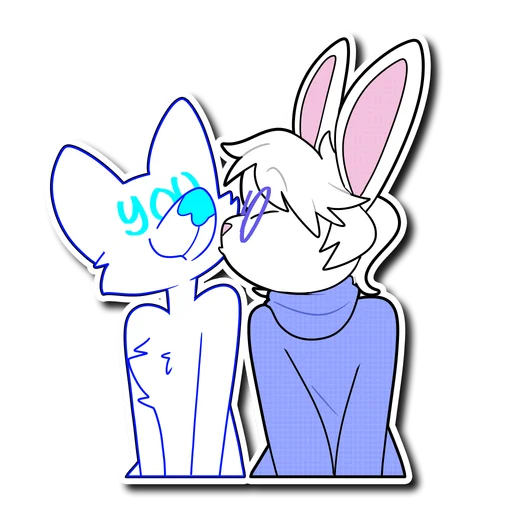 клипарт млекопитающее кролик