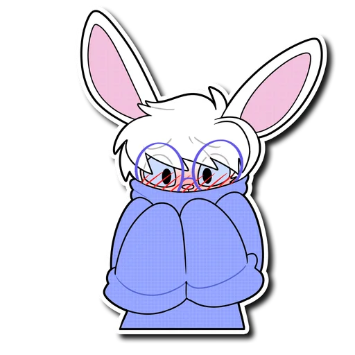 кролик клипарт рисование