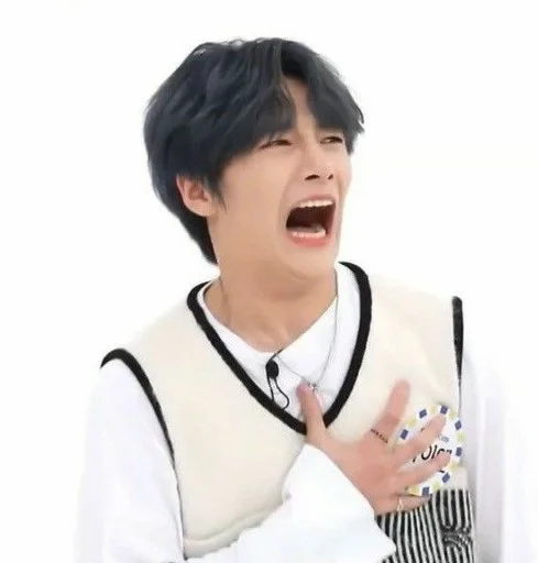 person brace human face