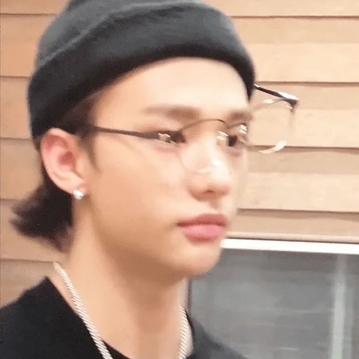 human face person glasses