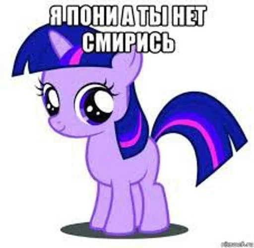 Я пони а ты нет,смирись😈 @Themki_robot - 