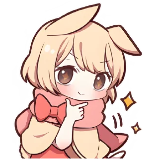 Стикер Сладкий зайчик 3 @Nyasticks - 4