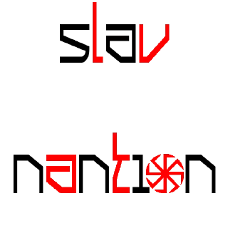 Sticker SlavNation - 2