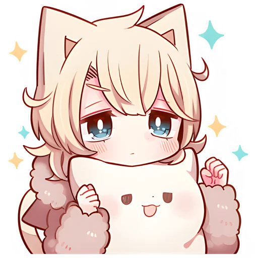 Sticker SleepKitten2Nyasticks - 1