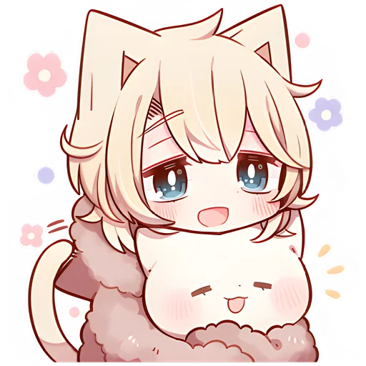 Sticker SleepKitten2Nyasticks - 1