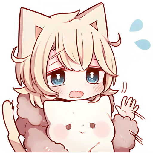 Sticker SleepKitten2Nyasticks - 1