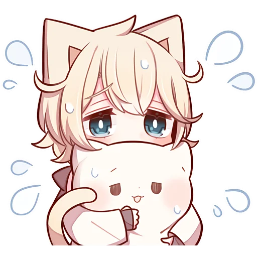 Sticker Sleep_kitten3_Nyasticks - 1