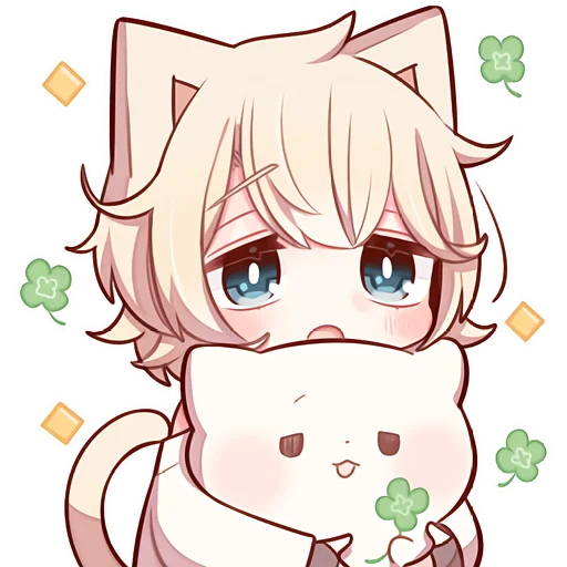 Стикер Sleep_kitten3_Nyasticks - 1