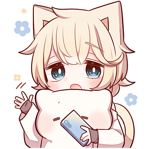 Стикер Sleep_kitten3_Nyasticks - 1