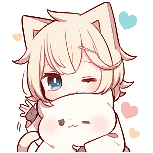 Sticker Sleep_kitten3_Nyasticks - 1