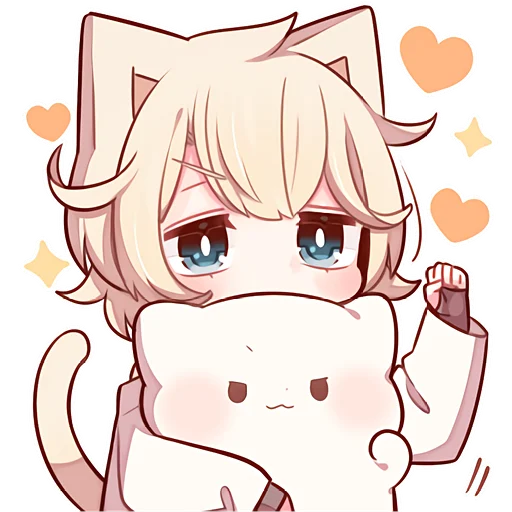 Стикер Sleep_kitten3_Nyasticks - 1