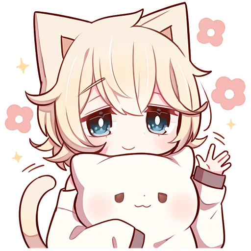 Sticker Sleep_kitten3_Nyasticks - 1